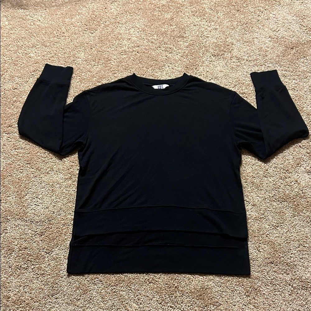 JoyLab Black Cozy Sweatshirt Small - Picture 1 of 6